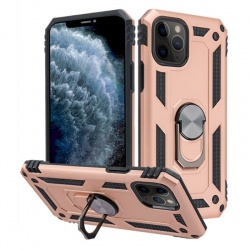 Iphone 11 Pro Finger Loop Armor Hybrid Case | Rosegold